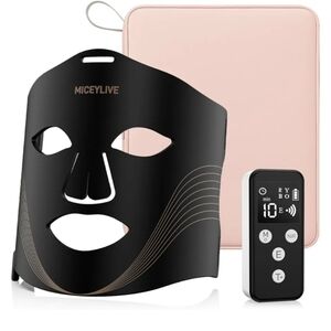 NIB Miceylive 400 Red LIGHT LED Face Mask 850 Portable Rechargeable